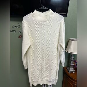 Ladies sweater dress